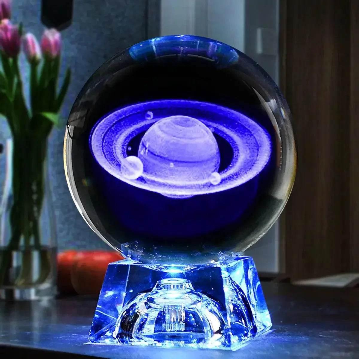 3D LED Crystal Ball Collectible - Dabfavshop