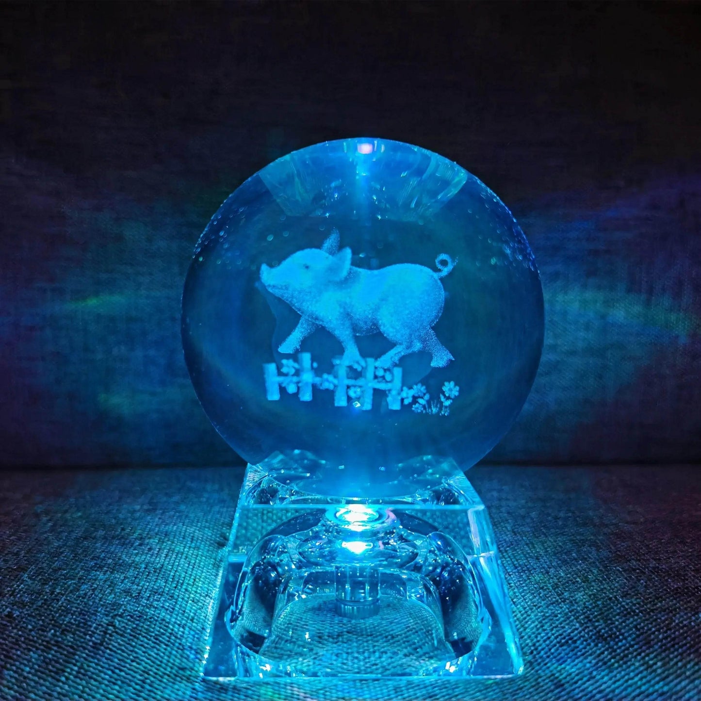 3D LED Crystal Ball Collectible - Dabfavshop