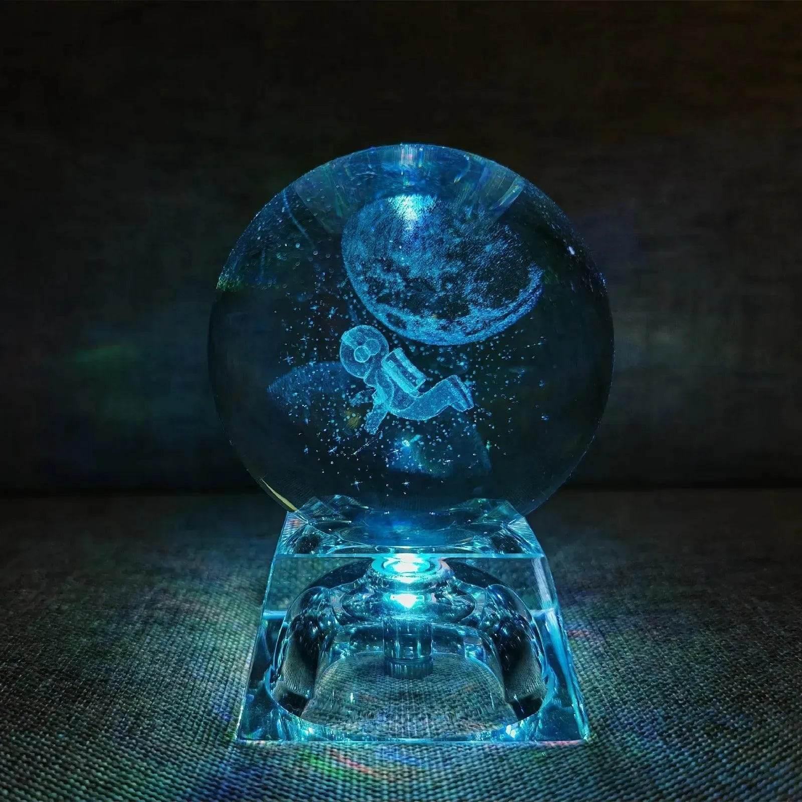 3D LED Crystal Ball Collectible - Dabfavshop