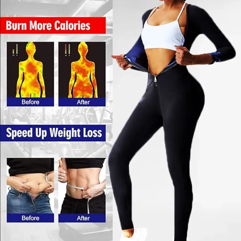 Body Shaper Sauna Jumpsuit - Dabfavshop