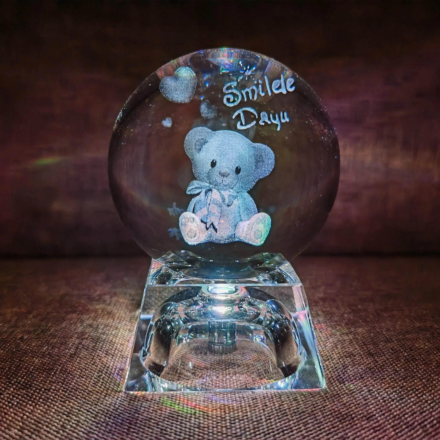 3D LED Crystal Ball Collectible - Dabfavshop