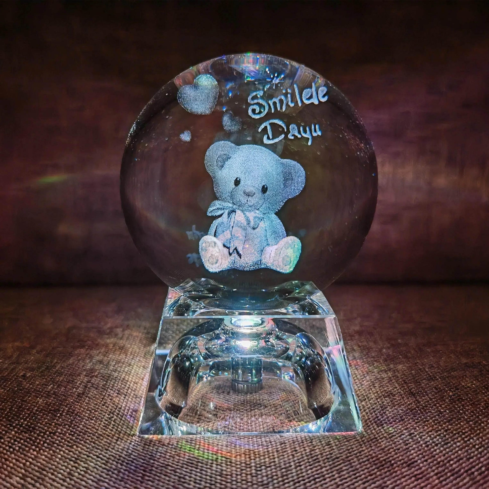 3D LED Crystal Ball Collectible - Dabfavshop