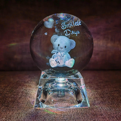 3D LED Crystal Ball Collectible - Dabfavshop