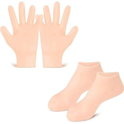 Silicone Socks Moisturizing Gel Socks Exfoliating and Preventing Dryness Spa Foot Care - Dabfavshop