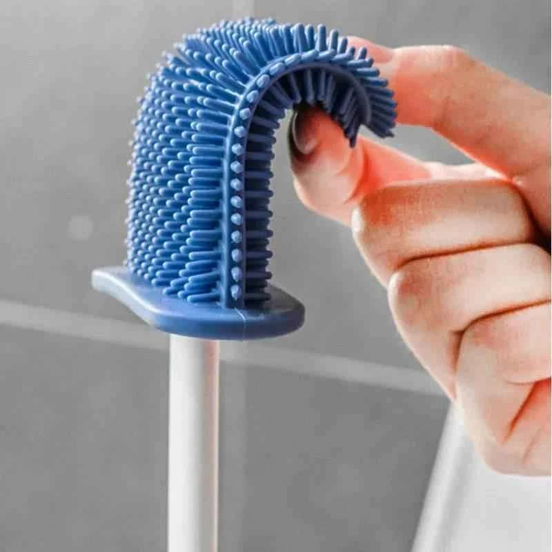 Wall Hanging Toilet Brush With Holder