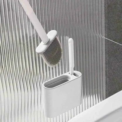 Wall Hanging Toilet Brush With Holder