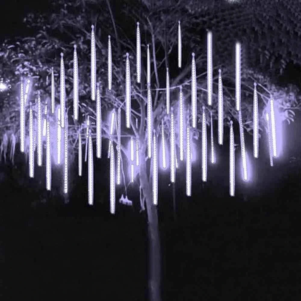 Led Hanging String Lights Meteor Shower