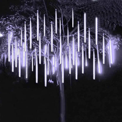 Led Hanging String Lights Meteor Shower
