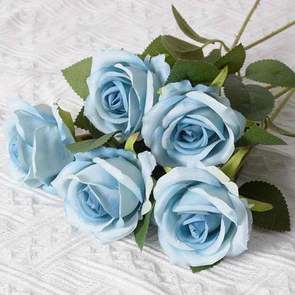 Realistic Artificial Rose Bouquet 12pcs