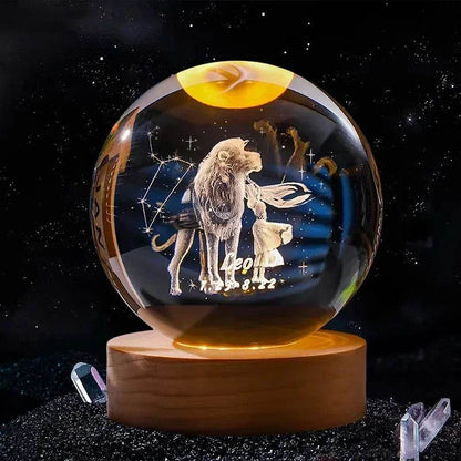 3D Crystal Ball Glass Decoration - Dabfavshop