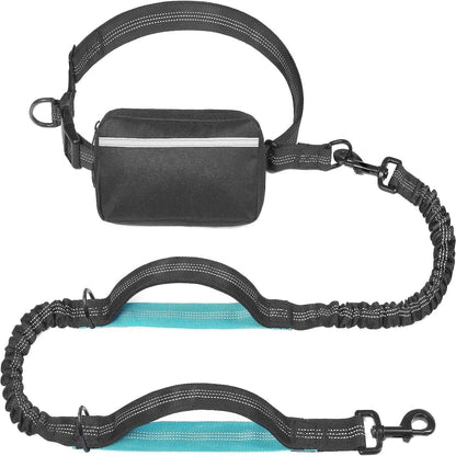 Walk Free: Hands-Free Dog Leash with Zipper Pouch