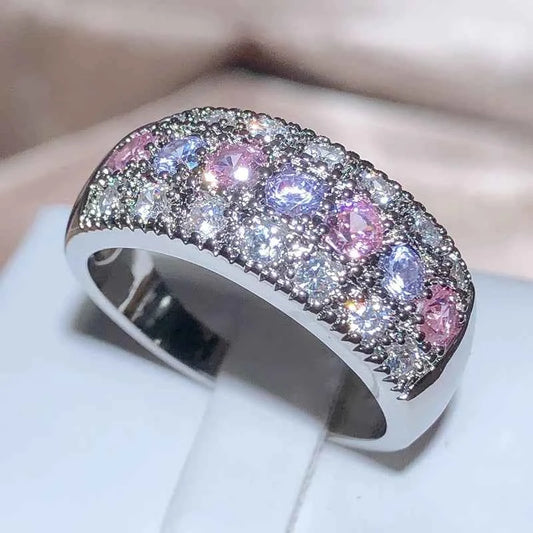 Starry Diamond Ring