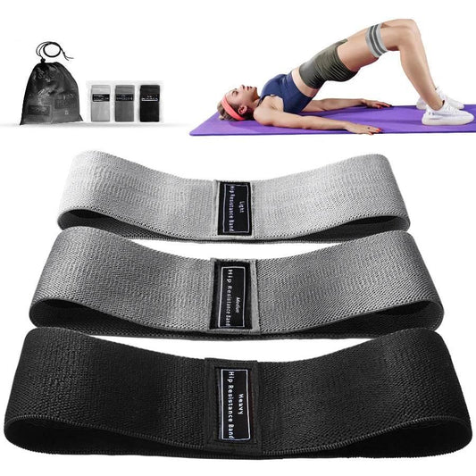Fabric Resistance Hip Booty Bands Thigh Elastic Workout Bands - Dabfavshop