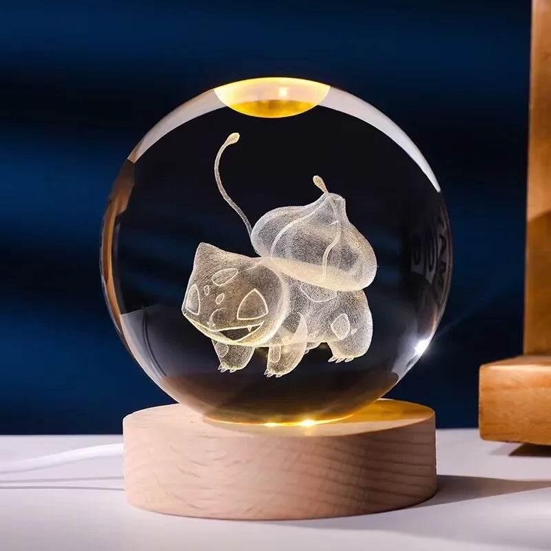 Decorative Crystal Ball 3D Figures Night Light - Dabfavshop