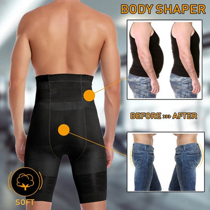 Sculpt & Support: Men's High-Elasticity Comfort Shapewear - Dabfavshop