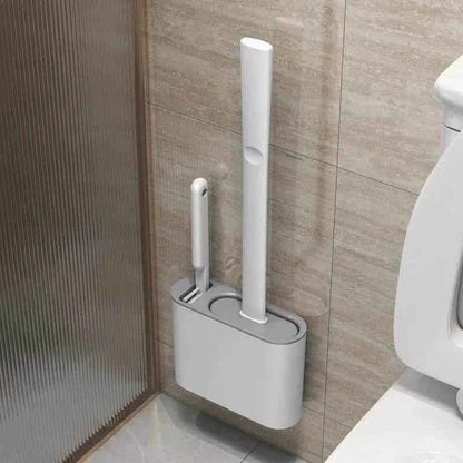 Wall Hanging Toilet Brush With Holder
