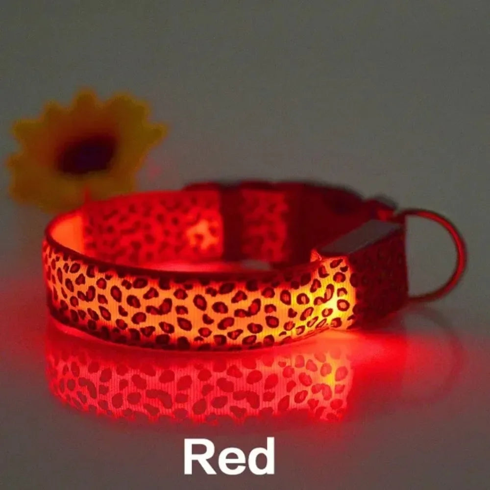 LED Leopard Dog Collar - Dabfavshop