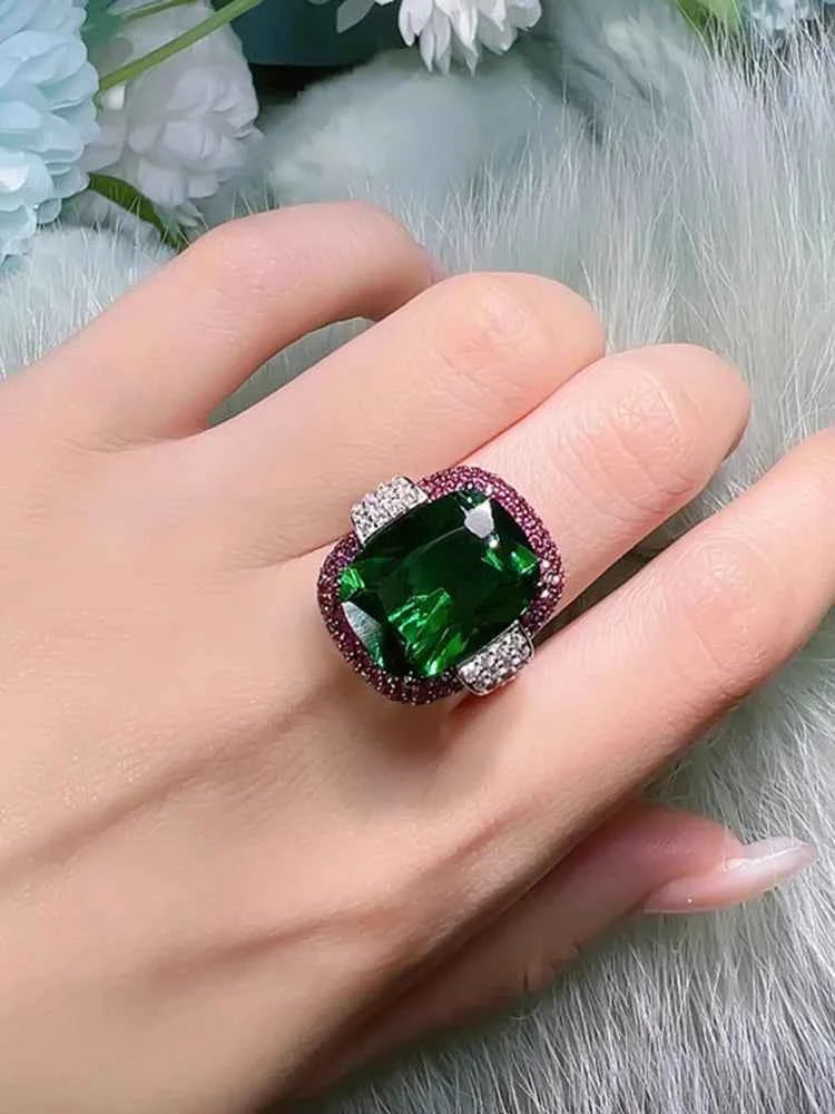 Ruby Emerald Rings