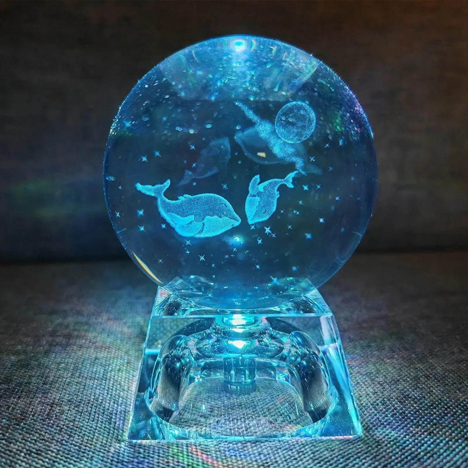 3D LED Crystal Ball Collectible - Dabfavshop