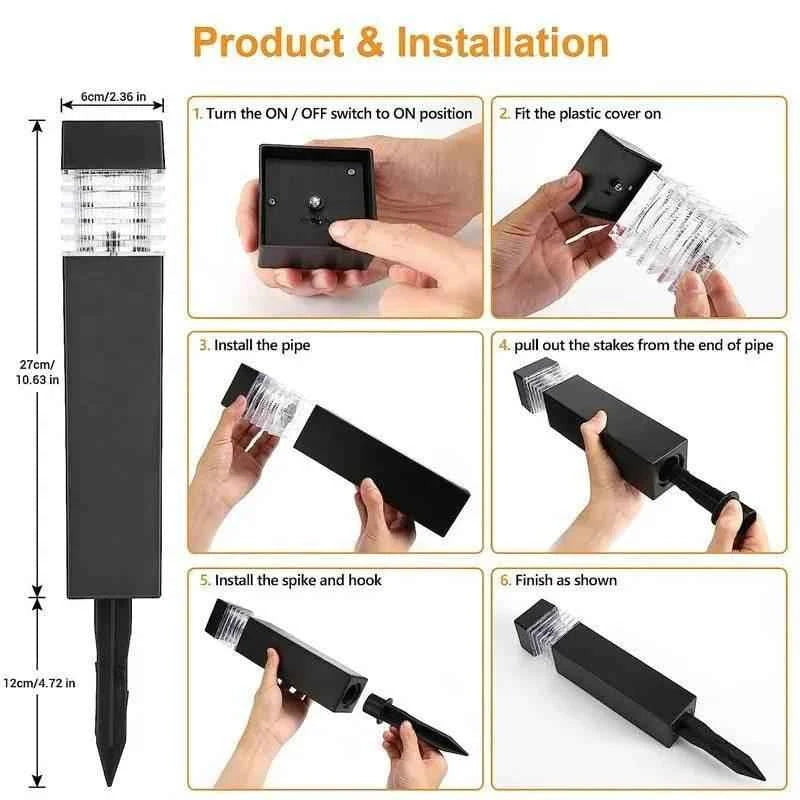 Solar Garden Path Lights