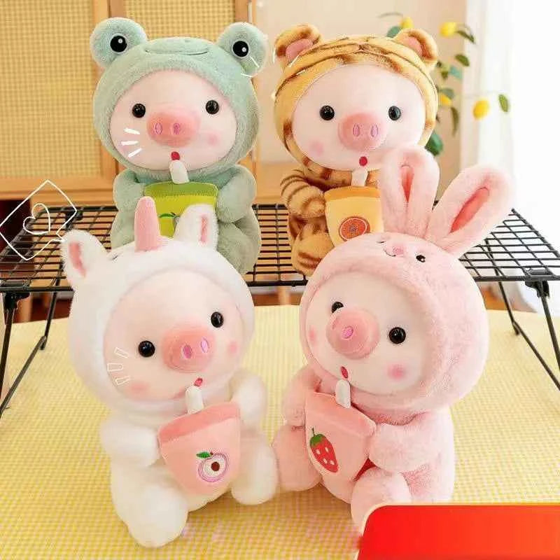 25cm Bubble Pig Plush Toy