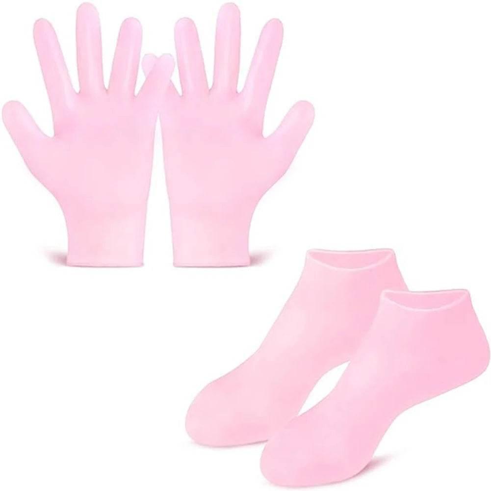 Silicone Socks Moisturizing Gel Socks Exfoliating and Preventing Dryness Spa Foot Care - Dabfavshop