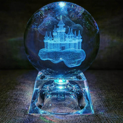 3D LED Crystal Ball Collectible - Dabfavshop