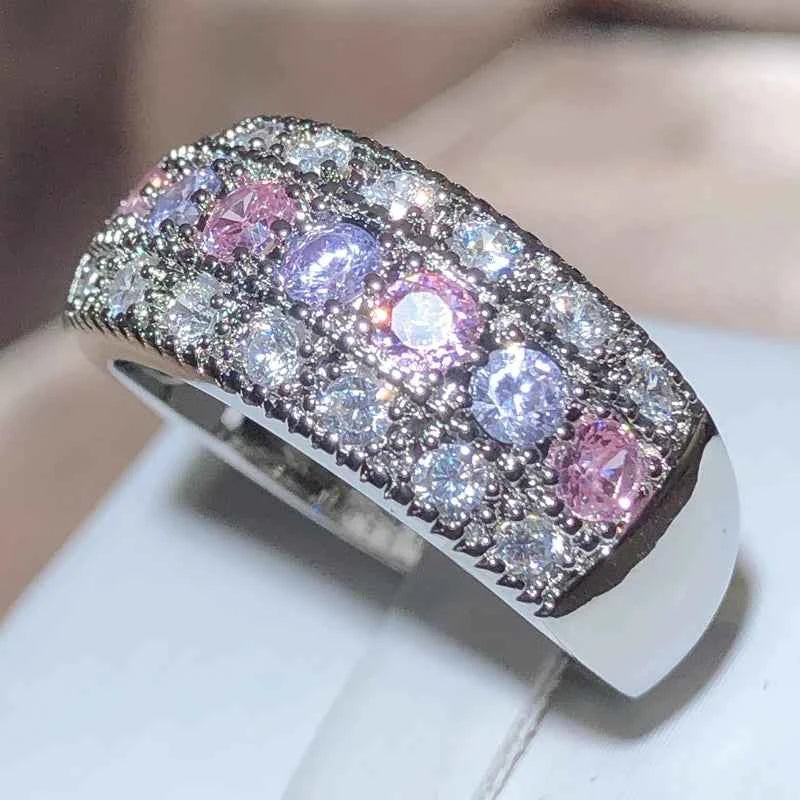 Starry Diamond Ring