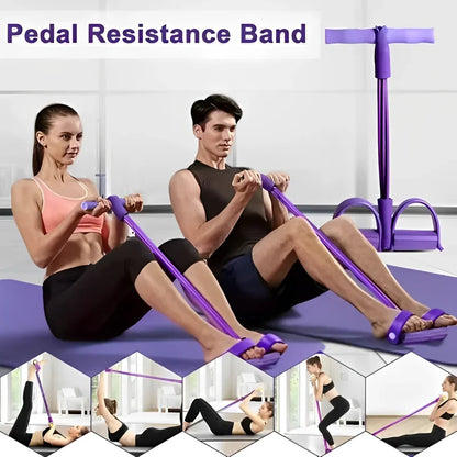 Multi-Functional Household Fitness Equipment for abdominal Strengthening Elastic Band
