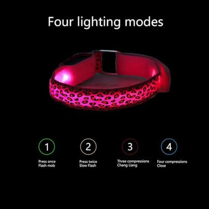 LED Leopard Dog Collar - Dabfavshop