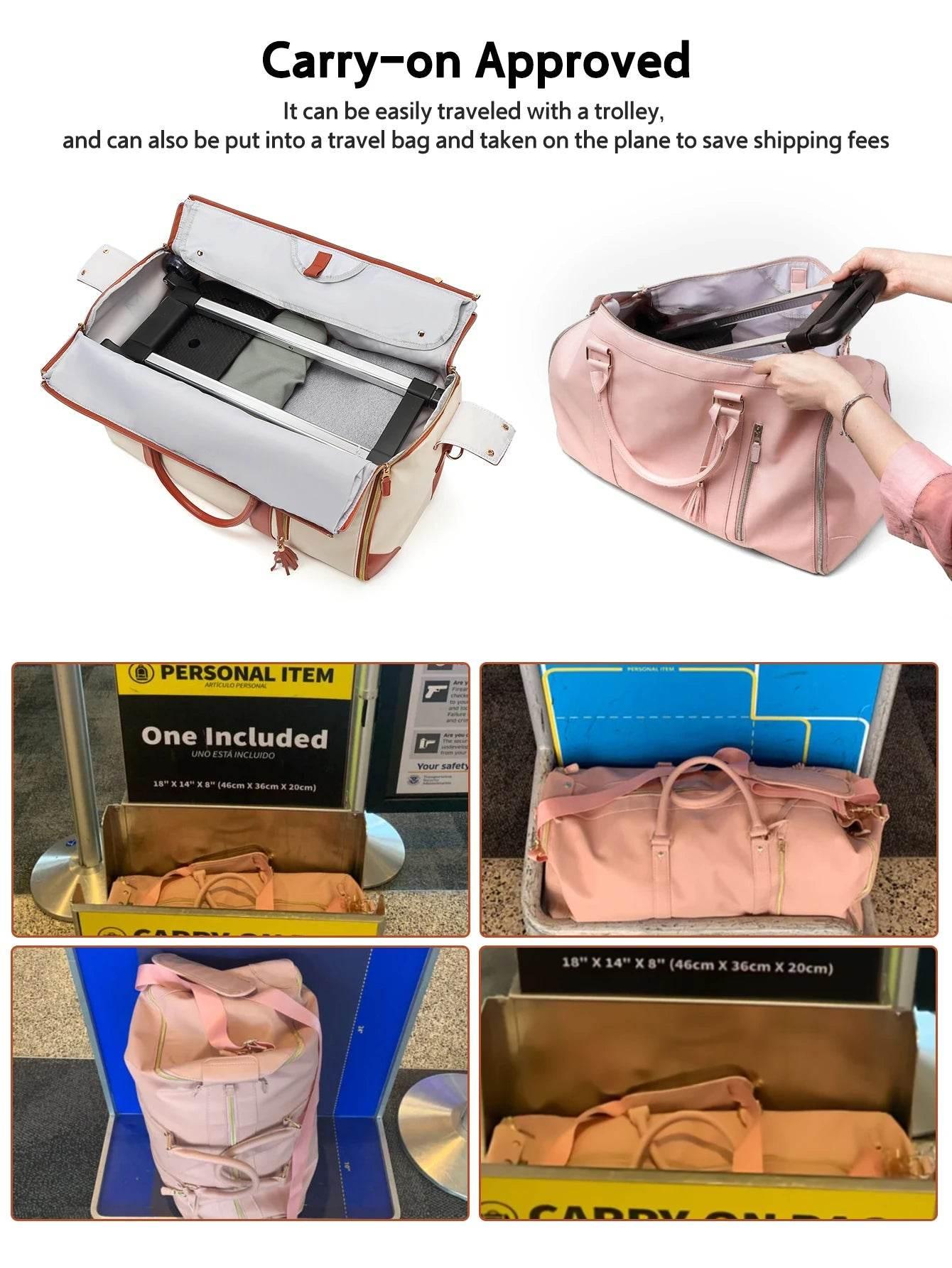 PackMore Foldable Trolley – Big Space, Easy Travel! - Dabfavshop