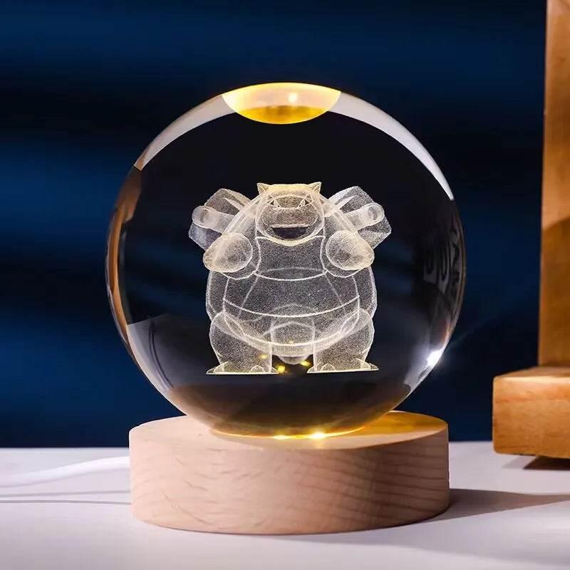 Decorative Crystal Ball 3D Figures Night Light - Dabfavshop
