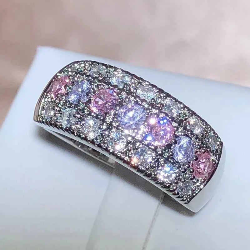 Starry Diamond Ring