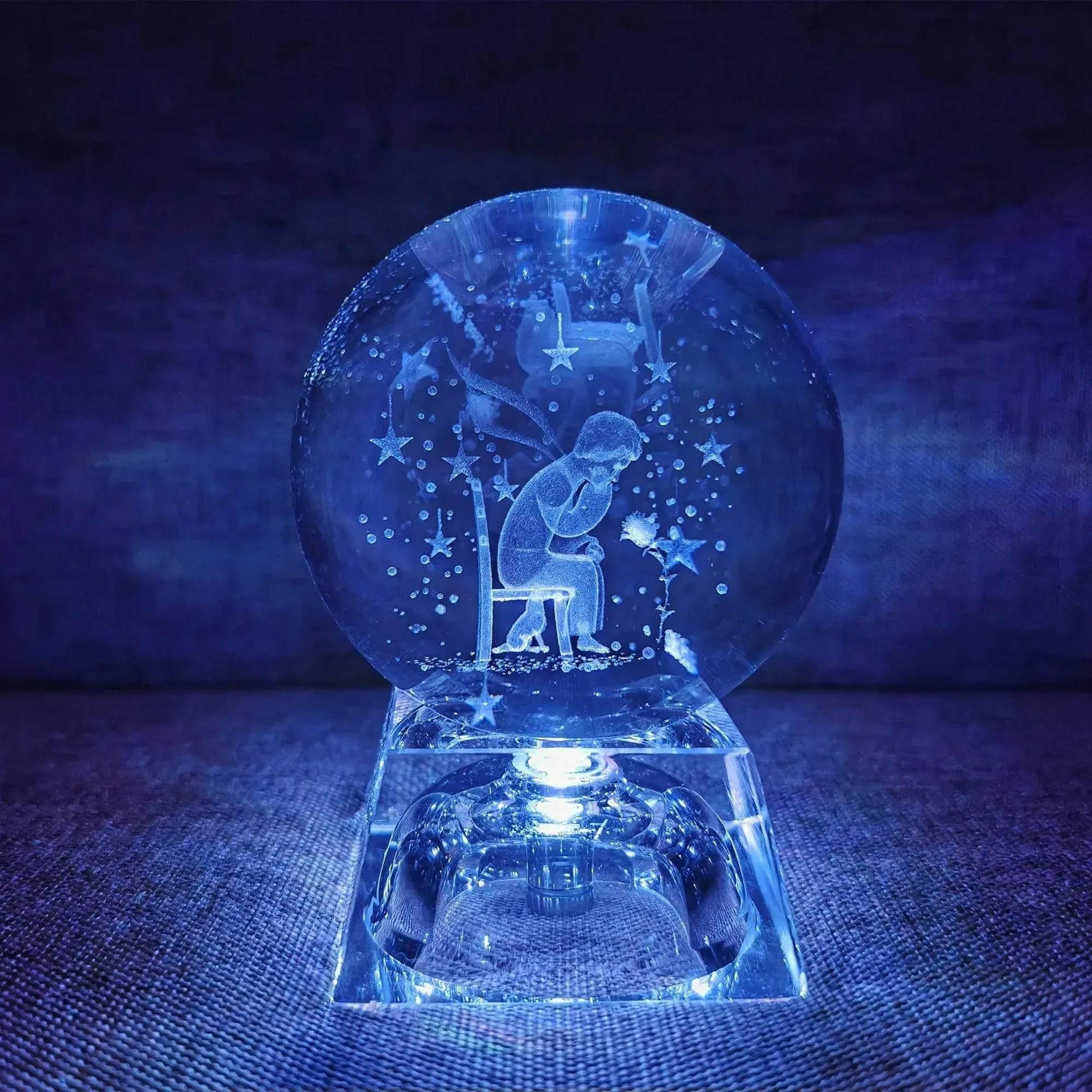 3D LED Crystal Ball Collectible - Dabfavshop