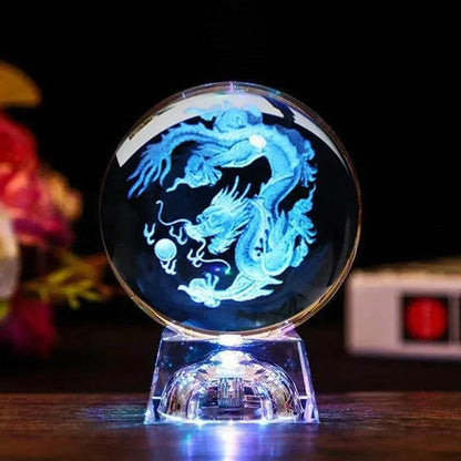 3D LED Crystal Ball Collectible - Dabfavshop