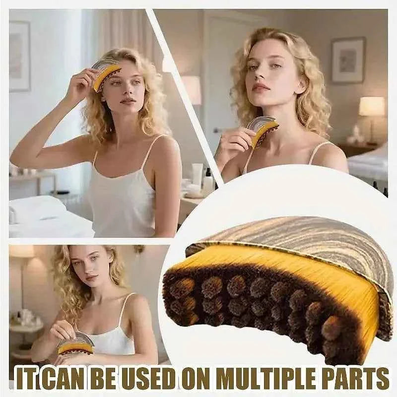 Sculpting Lymphatic Contour Face Brush Massager for Face The Skin