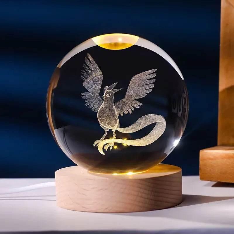 Decorative Crystal Ball 3D Figures Night Light - Dabfavshop