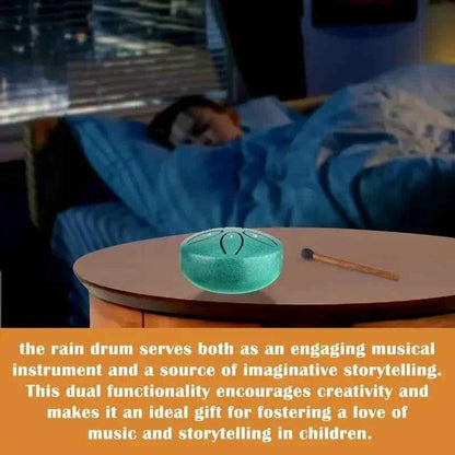 Mini Steel Tongue Drum Rain Chime Nature Musical Box