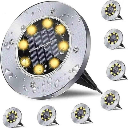 Waterproof Solar Ground LED Lights