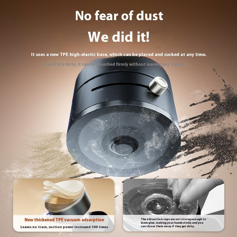 Foldable Magnetic Vacuum Car Phone Holder Foldable Suction Cup With Suction Cup Hands-Free Navigation For Smart Phone - Dabfavshop