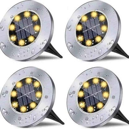 Waterproof Solar Ground LED Lights
