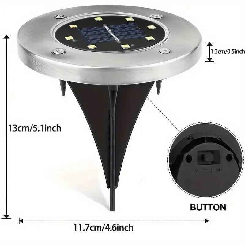 Waterproof Solar Ground LED Lights