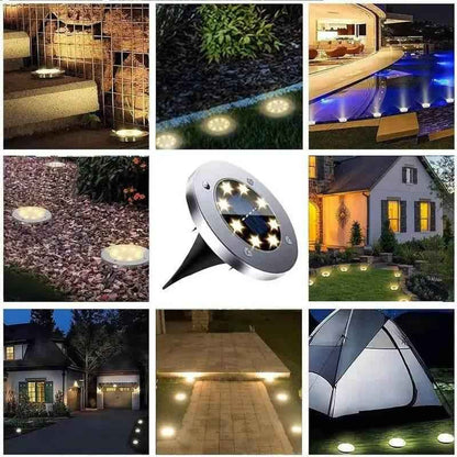 Waterproof Solar Ground LED Lights