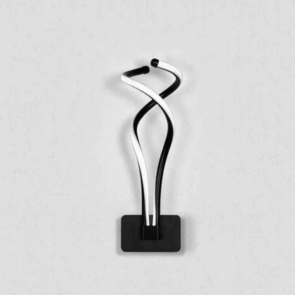 Dabfavshop modern wall light fixture featuring stylish curves with energy-efficient led lamp led lights