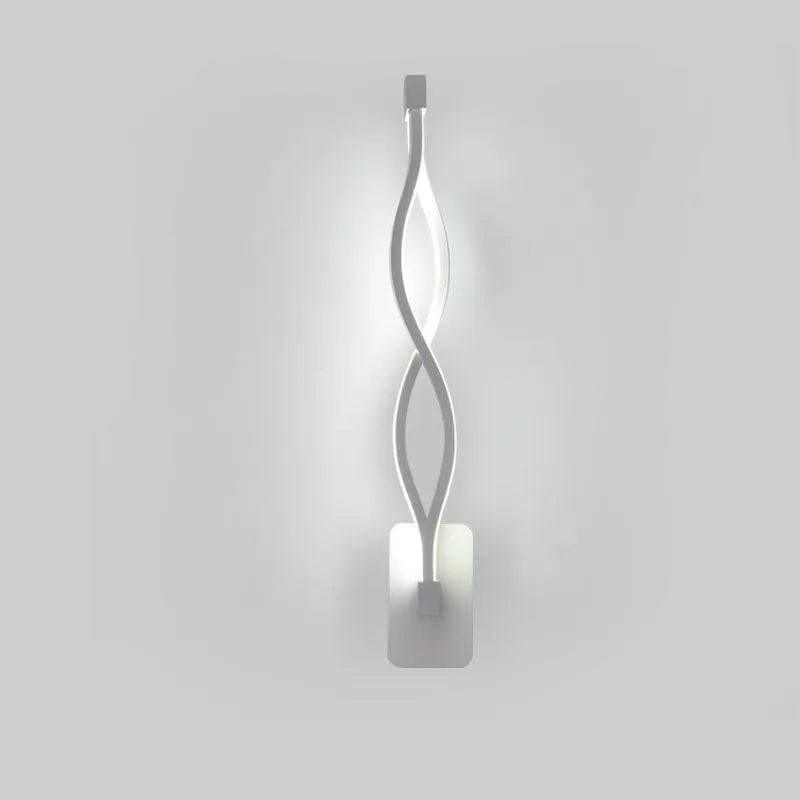 Dabfavshop LED lamp LED lights Wall Light Fixture with a modern twist design for stylish illumination